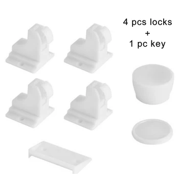 Magnetic Cabinet Lock Multifunctional Anti-pinch Child Safety Invisible Design Protector With Key ABS Self Adhesive Cupboard
Magnetic Cabinet Lock Multifunctional Anti-pinch Child Safety Invisible Design Protector With Key ABS Self Adhesive Cupboard
