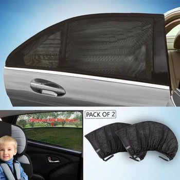 Side Window Sun Car Shade Visor Auto Accessories Easily Installation Double Layer Mesh Personal Car Elements for TIROL 
Side Window Sun Car Shade Visor Auto Accessories Easily Installation Double Layer Mesh Personal Car Elements for TIROL