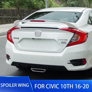 Rear Lid Car Spoiler Trunk Wing For Honda Civic 10th Gen. 2016 2017 2018 2019 Sedan 4D ABS Plastic Boot Spoiler with Brake Lamp
Rear Lid Car Spoiler Trunk Wing For Honda Civic 10th Gen. 2016 2017 2018 2019 Sedan 4D ABS Plastic Boot Spoiler with Brake Lamp