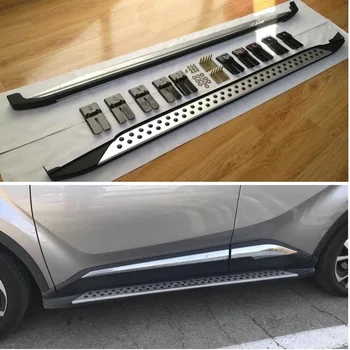 High Quality aluminium fit for Toyota C-HR CHR 2017 2018 2019 side step running board Nerf bar pedal
High Quality aluminium fit for Toyota C-HR CHR 2017 2018 2019 side step running board Nerf bar pedal