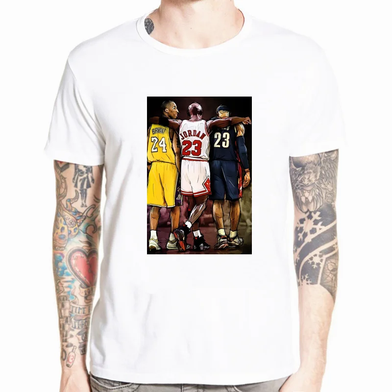 Kobe Bryant Lebron James Tshirt Fashion New T-Shirt Funny Harajuku T-shirt Streetwear High Quality Men Tshirt
Kobe Bryant Lebron James Tshirt Fashion New T-Shirt Funny Harajuku T-shirt Streetwear High Quality Men Tshirt