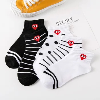 Kawaii Cartoon Boat Socks Women Cute Heart-Shaped Ankle Socks Stripes Happy Funny Girl Cotton Socks Slippers Gifts Pop socket
Kawaii Cartoon Boat Socks Women Cute Heart-Shaped Ankle Socks Stripes Happy Funny Girl Cotton Socks Slippers Gifts Pop socket