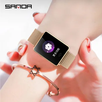 Sanda New Style Hot Sales Smart Bracelet Heart Rate Blood Pressure Monitoring Multi-Functional Remind Sports Ch
Sanda New Style Hot Sales Smart Bracelet Heart Rate Blood Pressure Monitoring Multi-Functional Remind Sports Ch