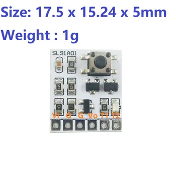 5pcs DC 5V 12V 2A Bistable self-locking switch Module LED Controller Relay touch electronic board
5pcs DC 5V 12V 2A Bistable self-locking switch Module LED Controller Relay touch electronic board