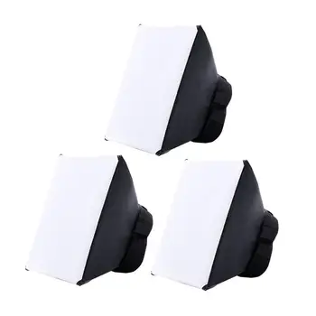 3pcs Universal Photography Softbox Portable Flash Softbox Diffuser Compatible for DSLR Flash Speedlite
3pcs Universal Photography Softbox Portable Flash Softbox Diffuser Compatible for DSLR Flash Speedlite