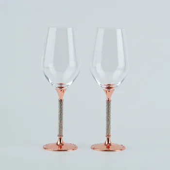 New Design Wedding Drink Glasses Personalized Glasses Wedding Crystal Goblet Red Wine Flute Cup Party Cake Table Decoration 
New Design Wedding Drink Glasses Personalized Glasses Wedding Crystal Goblet Red Wine Flute Cup Party Cake Table Decoration