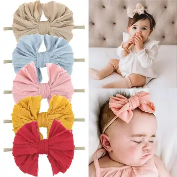 Baby Girl Headbands For Children 5PCS Chiffon Lace Bows Elastic Hair Bands Hairbow Newborn Headband Baby Hair accessories
Baby Girl Headbands For Children 5PCS Chiffon Lace Bows Elastic Hair Bands Hairbow Newborn Headband Baby Hair accessories