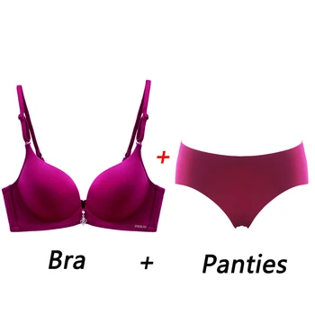 E lovegirl No Steel Ring Bra Set Small Chest Gathered Bra Adjustment Bra Female Underwear Solid Color Low Waist Briefs
E lovegirl No Steel Ring Bra Set Small Chest Gathered Bra Adjustment Bra Female Underwear Solid Color Low Waist Briefs