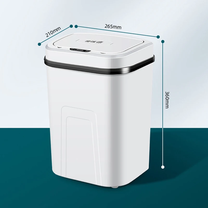 15L Smart Induction Trash Can Wireless Sensor Automatic Garbage Bin Home intelligent Electric Waste Bins Kitchen Bathroom
15L Smart Induction Trash Can Wireless Sensor Automatic Garbage Bin Home intelligent Electric Waste Bins Kitchen Bathroom
