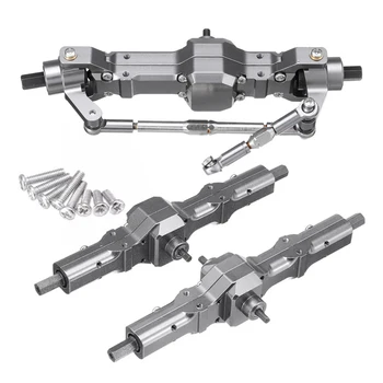 Titanium Metal RC Car Front Middle Rear Bridge Axle Six-wheel Drive Set for WPL 1/16 Remote Control Vehicle Accessories
Titanium Metal RC Car Front Middle Rear Bridge Axle Six-wheel Drive Set for WPL 1/16 Remote Control Vehicle Accessories