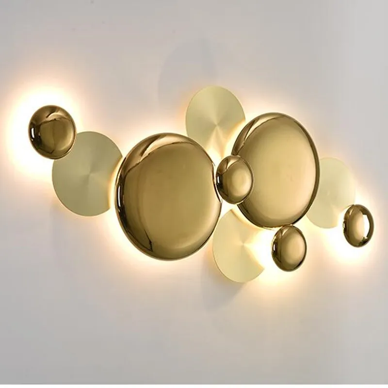 Настенный светильник для гостиной, спальни, простой современный фон, настенный креативный комбинированный декоративный настенный светильник
Настенный светильник для гостиной, спальни, простой современный фон, настенный креативный комбинированный декоративный настенный светильник