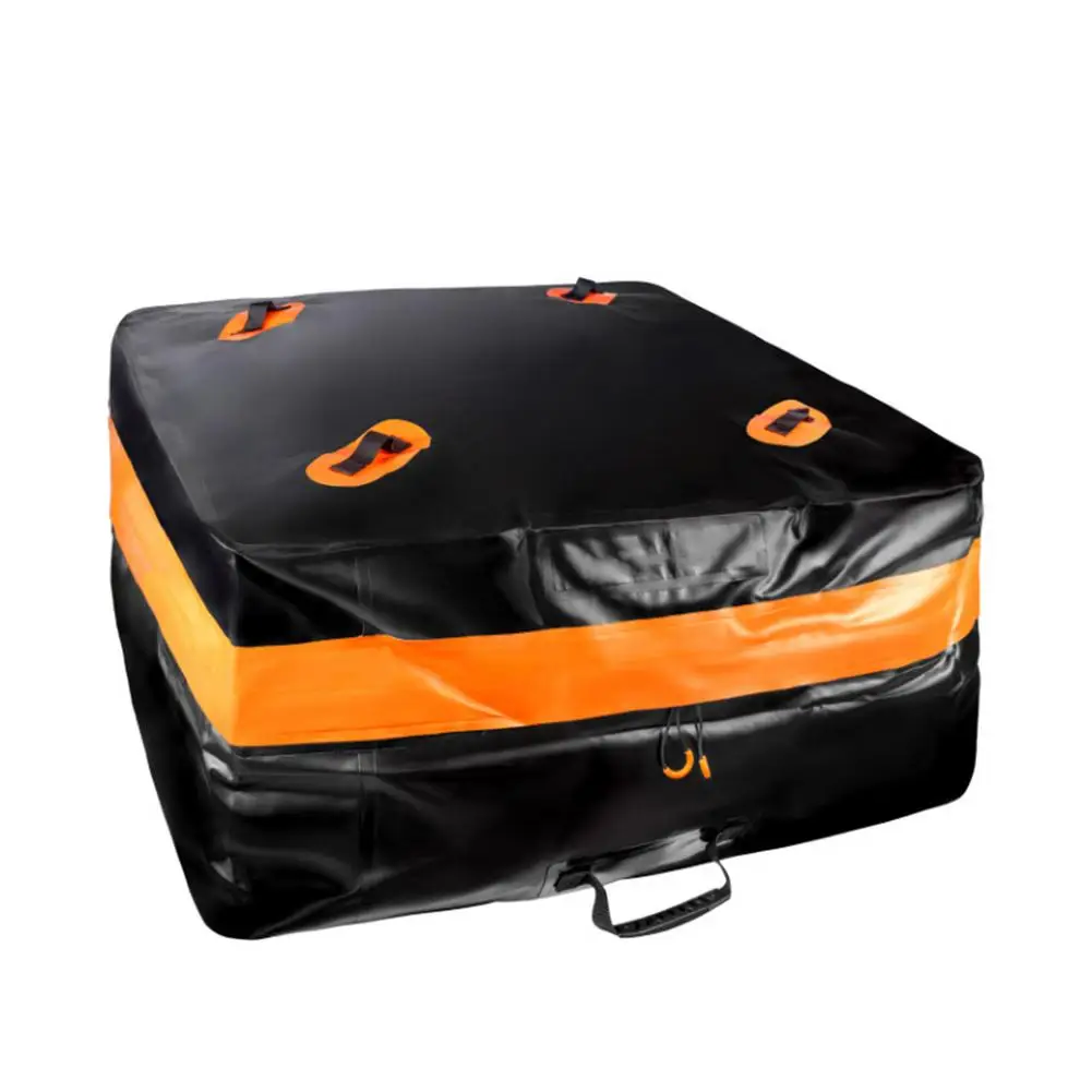 37 X 35 18cm Car Rooftop Luggage Bag 500D PVC Anti UV Auto Roof Folded Carrier Travel Storage Cube For Truck SUV | Автомобили и