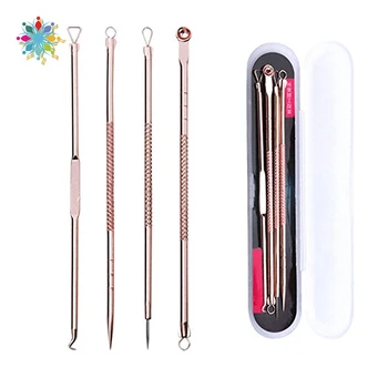 4Pcs Blackhead Remover Cleaning Tool Blemish Blackhead Comedone Acne Extractor Remover Tool Needles
4Pcs Blackhead Remover Cleaning Tool Blemish Blackhead Comedone Acne Extractor Remover Tool Needles