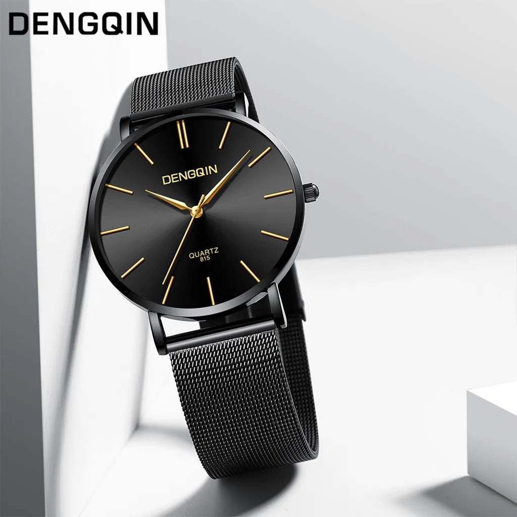 Men Watch Luxury Stylish Quartz Sport Military Stainless Steel Dial Band Wrist erkek kol saati montre homme 2019 uhren herren
Men Watch Luxury Stylish Quartz Sport Military Stainless Steel Dial Band Wrist erkek kol saati montre homme 2019 uhren herren