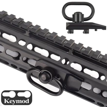 QD Sling Swivel Mount Adapter for Keymod Rail with Quick Detach/Release Heavy Duty Push Button 1.25 Inch Attachment
QD Sling Swivel Mount Adapter for Keymod Rail with Quick Detach/Release Heavy Duty Push Button 1.25 Inch Attachment