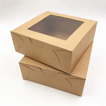 10PCS Kraft Cardboard Gift Packaging Paper Boxes Craft Transparent PVC Jewelry display Box Wedding Candy Favor
10PCS Kraft Cardboard Gift Packaging Paper Boxes Craft Transparent PVC Jewelry display Box Wedding Candy Favor