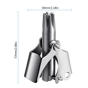 Es-108 Manual Washed Nose Hair Trimmer Mini Nose Hair Trimmer Mechanical Nose Hair Trimmer Small In Size
Es-108 Manual Washed Nose Hair Trimmer Mini Nose Hair Trimmer Mechanical Nose Hair Trimmer Small In Size