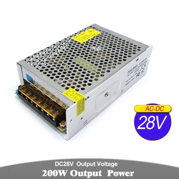 Variable Power Supply DC28V 7.1A 200W Driver Transformer 110V 220V AC DC 28V SMPS for CCTV camera Machinery Electrical Motor
Variable Power Supply DC28V 7.1A 200W Driver Transformer 110V 220V AC DC 28V SMPS for CCTV camera Machinery Electrical Motor
