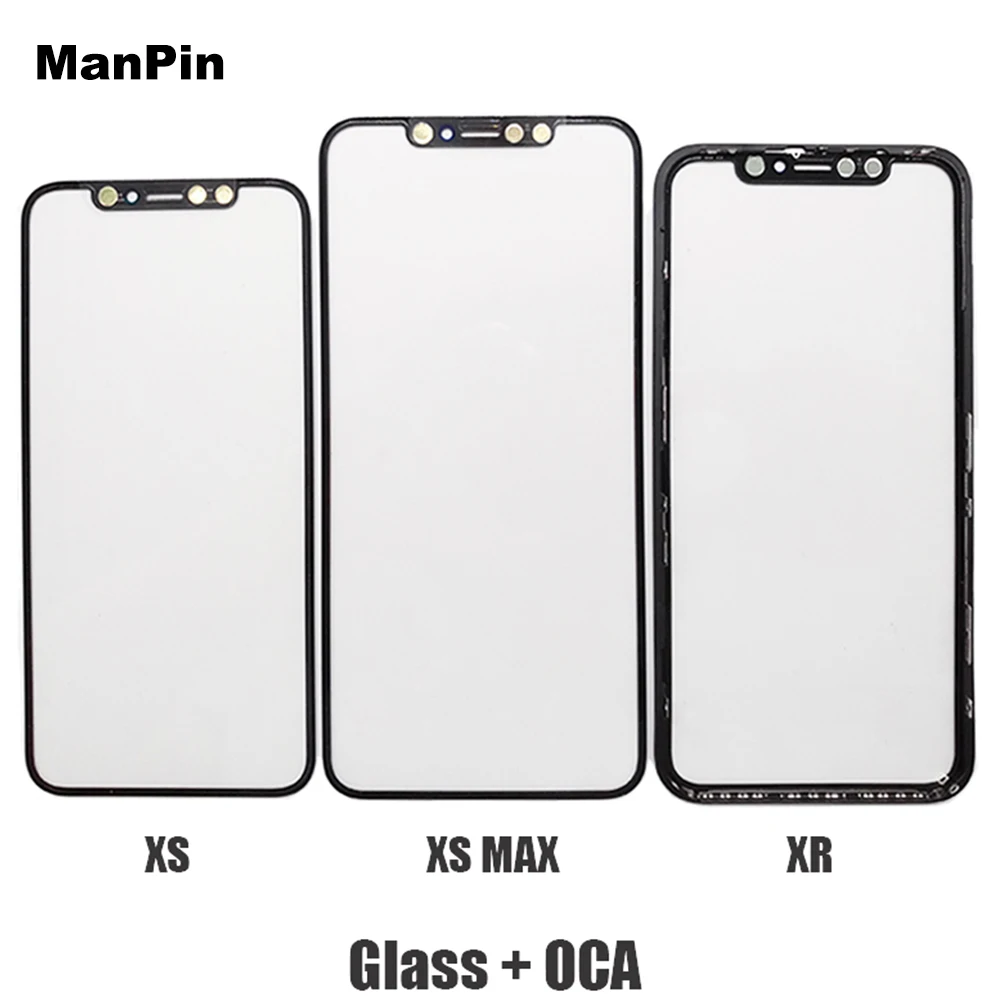 Screen Glass With OCA for iPhone XS MAX X XR LCD Touch Display Panel Replace Spare Parts Mobile Phone Repair OCA Laminating Use
Screen Glass With OCA for iPhone XS MAX X XR LCD Touch Display Panel Replace Spare Parts Mobile Phone Repair OCA Laminating Use