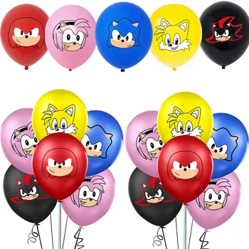 15Pcs Sonic The Hedgehog Balloon Birthday Party Decoration Latex Balloons Set Kids Toys Baby Shower Party Supplies Air Balloons
15Pcs Sonic The Hedgehog Balloon Birthday Party Decoration Latex Balloons Set Kids Toys Baby Shower Party Supplies Air Balloons