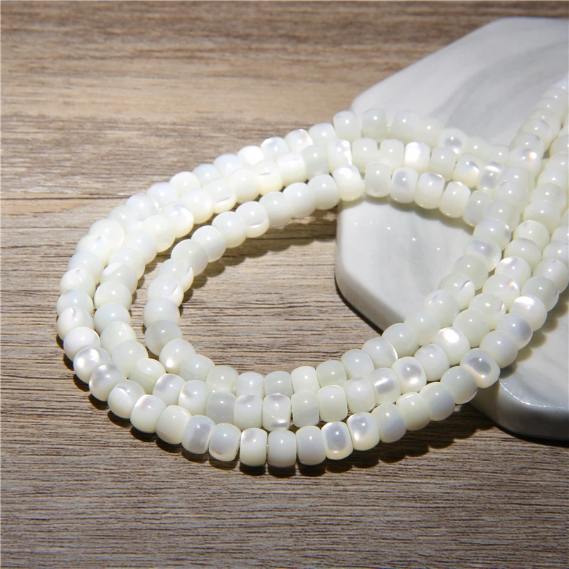 White Natural Mother of Pearl Shell Beads Loose Round Wheel Shell Spacer Beads For Jewelry Making Necklace Crafs Strand 15"
White Natural Mother of Pearl Shell Beads Loose Round Wheel Shell Spacer Beads For Jewelry Making Necklace Crafs Strand 15"