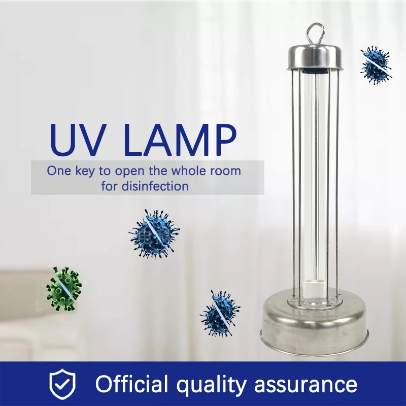 

Portable UVC Lite Germicidal Disinfection Lamp Home Ozone Sterilization Table Ultraviolet Hospital UV Sterilizer Light Tube