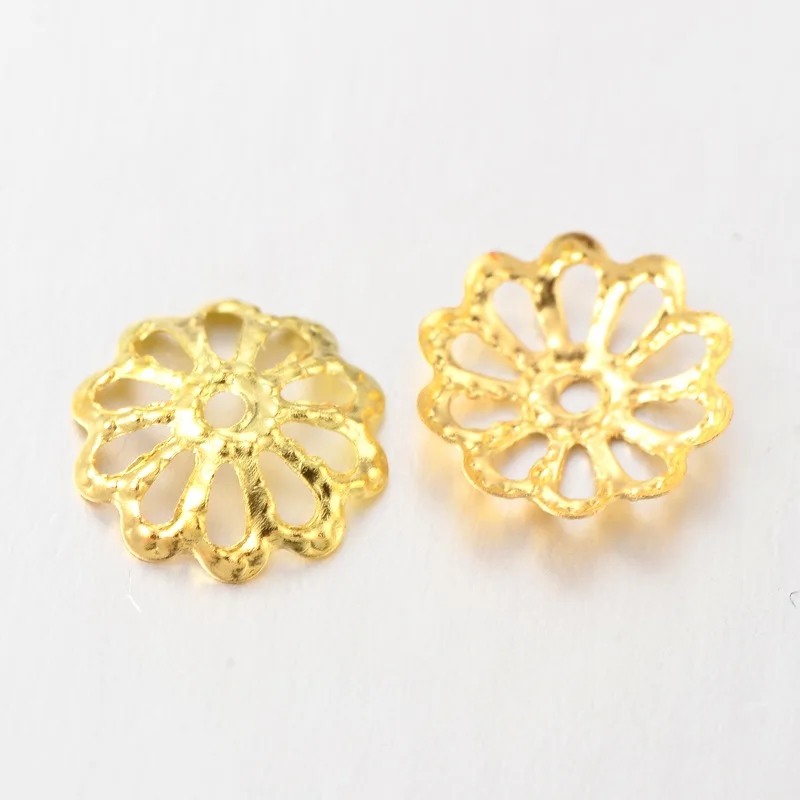 10gram 9mm Golden Iron Flower Bead Caps End Caps For DIY Jewelry Making Accessories,9x1.5mm,hole: 1mm,about 100pcs/10g
10gram 9mm Golden Iron Flower Bead Caps End Caps For DIY Jewelry Making Accessories,9x1.5mm,hole: 1mm,about 100pcs/10g