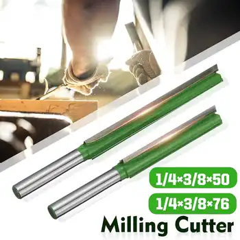 1/4" Shank 50/76mm Extra Long Flush Trim Router Bit Woodworking Milling Cutter Long Cleaning Bottom Wood Router Bit Cutter
1/4" Shank 50/76mm Extra Long Flush Trim Router Bit Woodworking Milling Cutter Long Cleaning Bottom Wood Router Bit Cutter