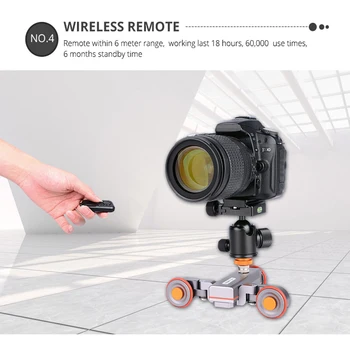 Motorized Video Camera Sliding Electric Track Scale Indicator for DSLR Camera Smartphone DQ-Drop
Motorized Video Camera Sliding Electric Track Scale Indicator for DSLR Camera Smartphone DQ-Drop