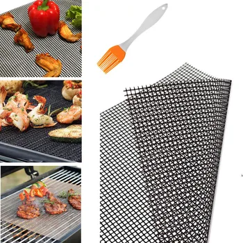 Portable Outdoor BBQ Grill Mat Non-stick BBQ Mat High Security Grid Shape Reusable Grill Mesh For Outdoor Picnic Camping
Portable Outdoor BBQ Grill Mat Non-stick BBQ Mat High Security Grid Shape Reusable Grill Mesh For Outdoor Picnic Camping