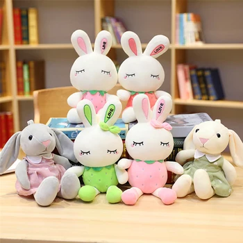 Cute Bunny Plush Cherry Rabbit Toys Adorable Soft Cloth Stuffed Animals Doll Home Decor For Children Baby Appease Toys Gift
Cute Bunny Plush Cherry Rabbit Toys Adorable Soft Cloth Stuffed Animals Doll Home Decor For Children Baby Appease Toys Gift