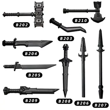 Medieval Knights Group dwarf weapons Pistol Soldier for 4cm mini dolls MOC building blocks brick toys for children
Medieval Knights Group dwarf weapons Pistol Soldier for 4cm mini dolls MOC building blocks brick toys for children