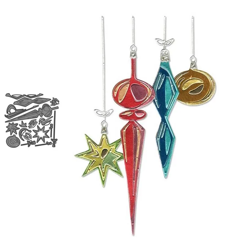 Metal Cutting Dies and Scrapbooking Christmas pendant For Paper Making Halloween Crazy Embossing Frame Card Dies Set
Metal Cutting Dies and Scrapbooking Christmas pendant For Paper Making Halloween Crazy Embossing Frame Card Dies Set
