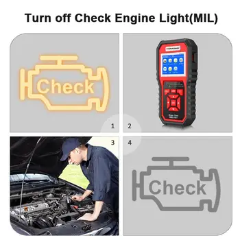 Practical 2.8 Inch TFT Car Fault Scanner Car Code Reader OBD2 EOBD Diagnostic Cars Durable KW850 Scan Car Diagnostic Tool
Practical 2.8 Inch TFT Car Fault Scanner Car Code Reader OBD2 EOBD Diagnostic Cars Durable KW850 Scan Car Diagnostic Tool