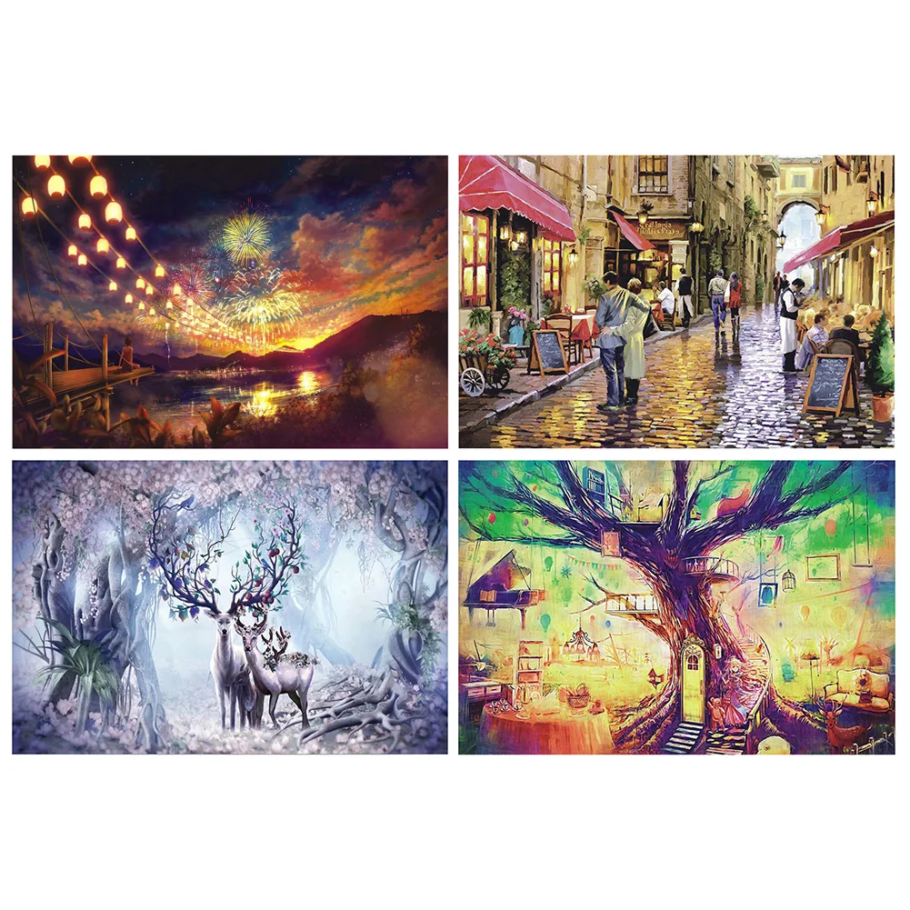 75x50pcs 1000 Pieces Puzzle Jigsaw DIY Paper Autumn Street Scenery Jigsaw Educational Toys for Adults Child Decompression Toys
75x50pcs 1000 Pieces Puzzle Jigsaw DIY Paper Autumn Street Scenery Jigsaw Educational Toys for Adults Child Decompression Toys