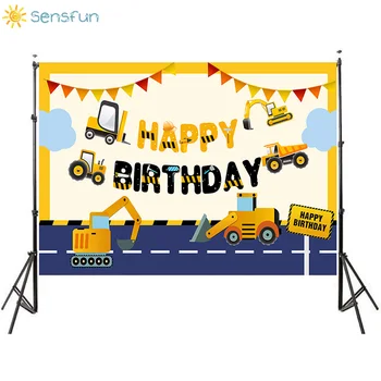 Sensfun Vinyl Kids Birthday Photo Background Construction Backdrop Photography Studio Props Party Banners Photocall 7x5ft
Sensfun Vinyl Kids Birthday Photo Background Construction Backdrop Photography Studio Props Party Banners Photocall 7x5ft