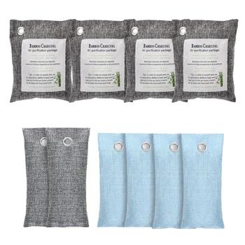 Activated Bamboo Charcoal Air Purifying Bag 10 Pack(4X200G, 2X75G, 4X50G)Natural Air Purifying Bag.
Activated Bamboo Charcoal Air Purifying Bag 10 Pack(4X200G, 2X75G, 4X50G)Natural Air Purifying Bag.