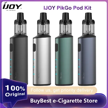 NEW Original IJOY PikGo Pod Kit W/ 2ml Capacity P0.6 Mesh Pod &P1.0 Mesh Pod W/ 1300mAh Inbuilt Battery Electronic Cigarette Kit
NEW Original IJOY PikGo Pod Kit W/ 2ml Capacity P0.6 Mesh Pod &P1.0 Mesh Pod W/ 1300mAh Inbuilt Battery Electronic Cigarette Kit