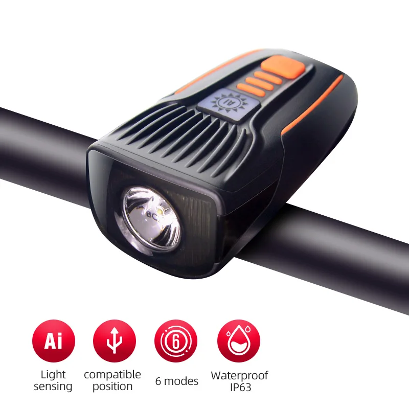 Light Sensor Bike Lights Smart Bright Waterproof Led Bicycle Front Light Flashlight Usb Rechargeable Cycling Accessories
Light Sensor Bike Lights Smart Bright Waterproof Led Bicycle Front Light Flashlight Usb Rechargeable Cycling Accessories