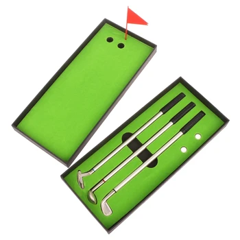 3Pcs Metal Ballpoint Pen Golf Models with 2pcs Golf Balls Creative Ballpoint Pen Stationery
3Pcs Metal Ballpoint Pen Golf Models with 2pcs Golf Balls Creative Ballpoint Pen Stationery
