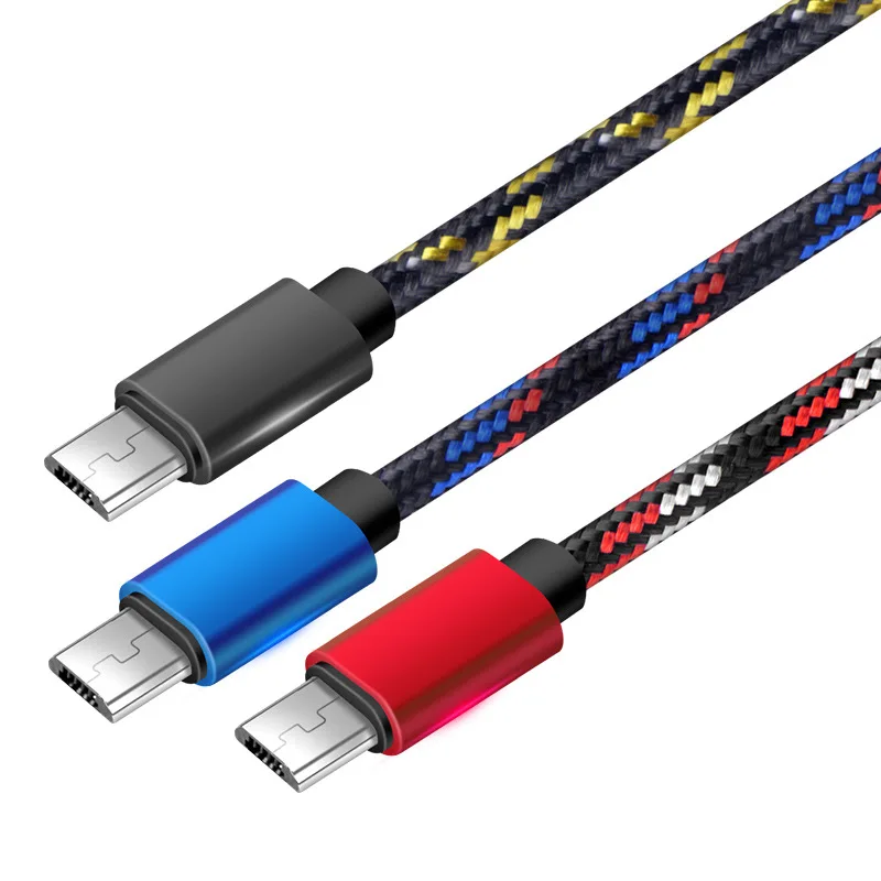 Quick Charge Micro USB Cable 1m Fast Charging Nylon USB Sync Data Mobile Phone Android Adapter Charger Cable for Samsung Cable
Quick Charge Micro USB Cable 1m Fast Charging Nylon USB Sync Data Mobile Phone Android Adapter Charger Cable for Samsung Cable