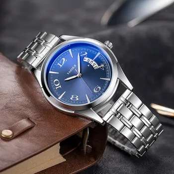 Top Brand Men Watch Luxury Stainless Steel Strap Business Calendar Quartz Wrist Watch Score Small Dial Watch Relogio Masculino
Top Brand Men Watch Luxury Stainless Steel Strap Business Calendar Quartz Wrist Watch Score Small Dial Watch Relogio Masculino