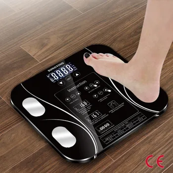 CE Certification USB charging Smart Household Weighing Scale Fat Scale LED Digital English Function Screen Battery-Powered
CE Certification USB charging Smart Household Weighing Scale Fat Scale LED Digital English Function Screen Battery-Powered