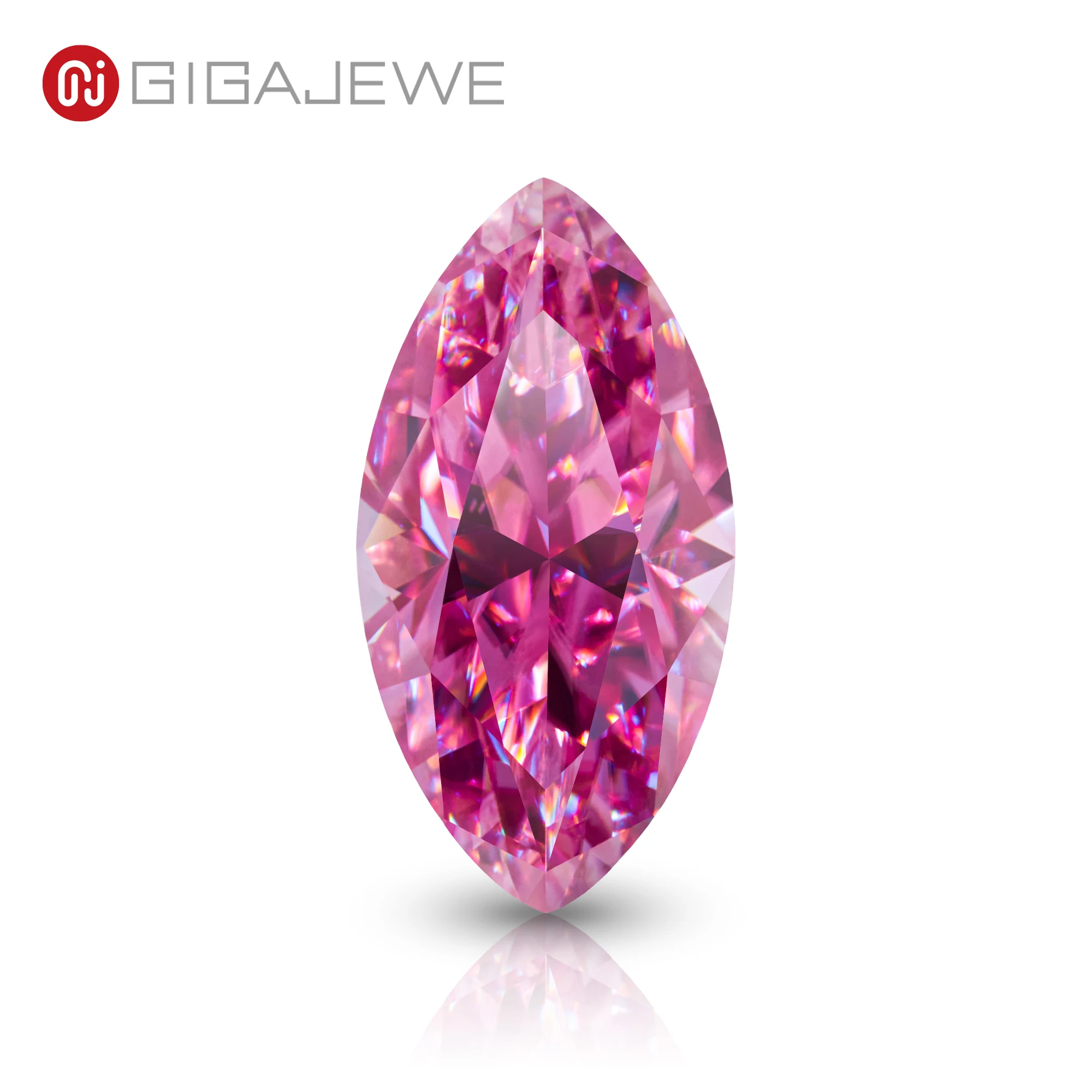 GIGAJEWE Moissanite ручная резка Marquise красный розовый цвет VVS1 Премиум драгоценные Камни Свободный алмаз тест прошел драгоценный камень для изготовления ювелирных изделий
GIGAJEWE Moissanite ручная резка Marquise красный розовый цвет VVS1 Премиум драгоценные Камни Свободный алмаз тест прошел драгоценный камень для изготовления ювелирных изделий