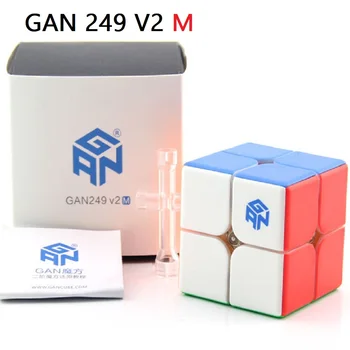 GAN249 V2 M Magnetic Magic Cube 2x2x2 Speed Puzzle Twist Educational Kid Toys Game Gan cubo magico Competition speed magic cube
GAN249 V2 M Magnetic Magic Cube 2x2x2 Speed Puzzle Twist Educational Kid Toys Game Gan cubo magico Competition speed magic cube