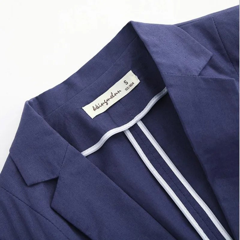 Cotton Linen Small Suit WOMEN'S Coat Short 2018 Summer New Style Korean-style Slim Fit Women's Three-quarter-length Sleeve Leisu
Cotton Linen Small Suit WOMEN'S Coat Short 2018 Summer New Style Korean-style Slim Fit Women's Three-quarter-length Sleeve Leisu