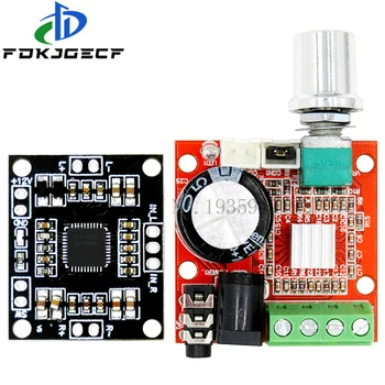 12V Mini Hi-Fi PAM8610 Audio Stereo Amplifier Board 2X10W Dual Channel D Class(High efficiency) Adjust the volume
12V Mini Hi-Fi PAM8610 Audio Stereo Amplifier Board 2X10W Dual Channel D Class(High efficiency) Adjust the volume