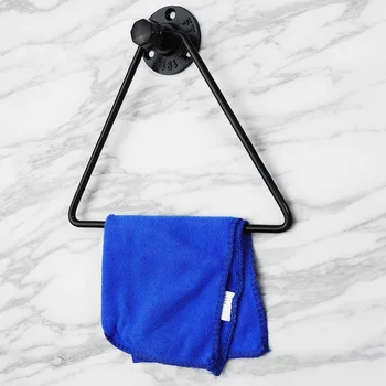 Metal Wall Mounted Towel Rack Holder Triangle Bathroom Organizer Kitchen Hand Towel Bar Ring Black Bathrom Hardware Fixture
Metal Wall Mounted Towel Rack Holder Triangle Bathroom Organizer Kitchen Hand Towel Bar Ring Black Bathrom Hardware Fixture