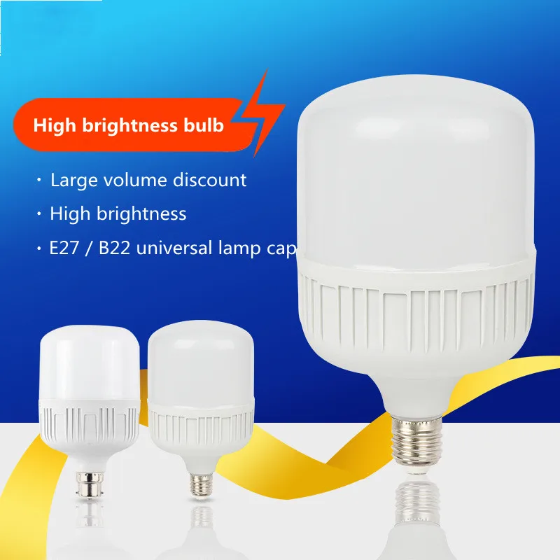 E27 B22 LED Bulb 5W 10W 15W 20W 30W 50W 60W lampada LED Lamp Bomlillas LED Ampoule Blub 220V For Indoor Home living room Lamp
E27 B22 LED Bulb 5W 10W 15W 20W 30W 50W 60W lampada LED Lamp Bomlillas LED Ampoule Blub 220V For Indoor Home living room Lamp