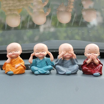 4Pcs/Set Lovely Car Interior Accessories little monks Small Ornaments Doll creative Maitreya resin gifts
4Pcs/Set Lovely Car Interior Accessories little monks Small Ornaments Doll creative Maitreya resin gifts